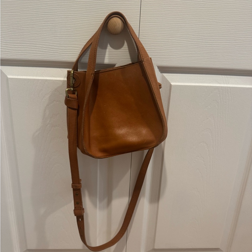 Madewell Brown Crossbody Bag with Adjustable Strap